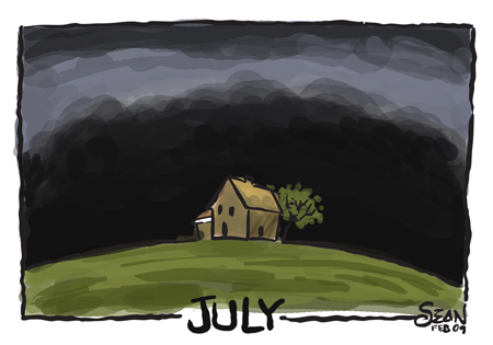 a month called july