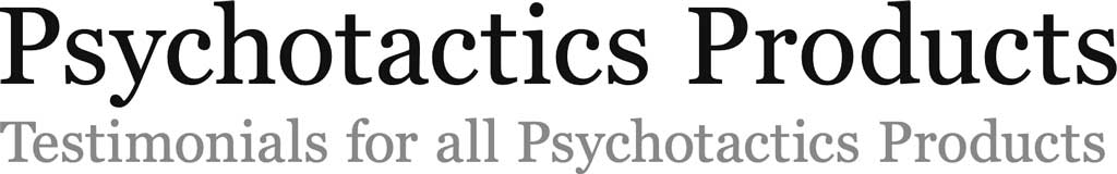 Psychotactics  Products