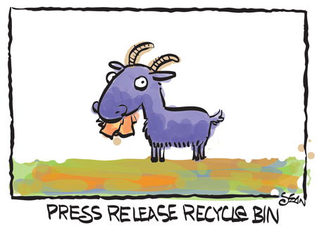 Press release recycle bit