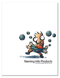 How To Name Your Information Product
