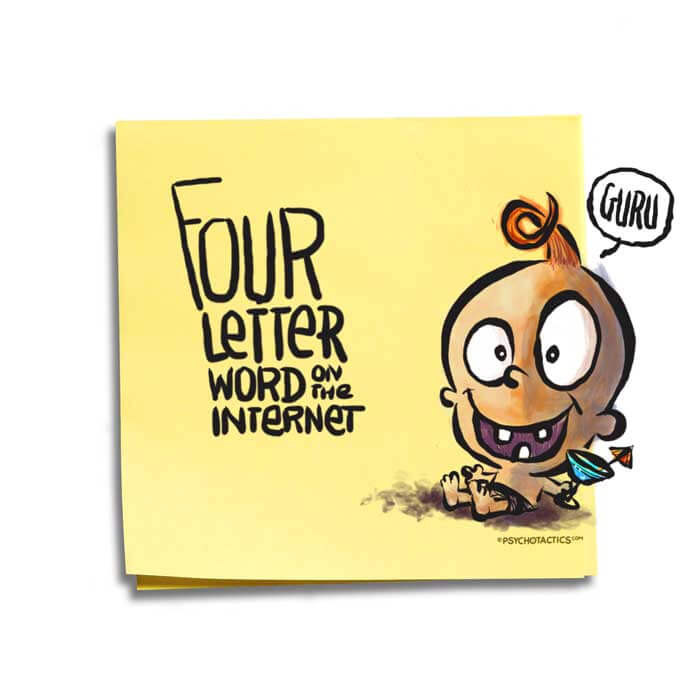 Friday Cartoon: Four Letter Word Internet: Square Toon: Psychotactics