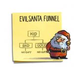 Friday Cartoon: Evil Santa Funnel: Square Toon: Psychotactics